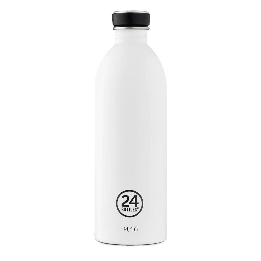 24Bottles Urban Bottle Ανοξείδωτο Μπουκάλι 1lt (Ice White)