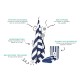 Dock & Bay Flower Power Πετσέτα Θαλάσσης Μικροΐνών 160 x 90 cm - Bondi Blue