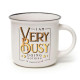 Legami Κούπα  "Very Busy" Porcelain Mug - Cup-Puccino 350 ml (Λευκό)