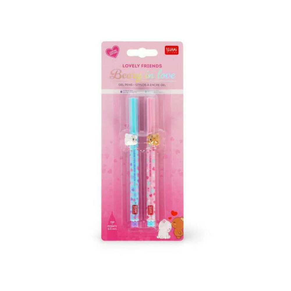 Legami Σετ από 2 Gel Pens - Beary in Love